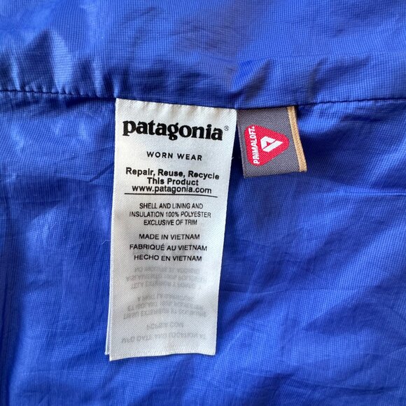 Beautiful Cobalt Blue Patagonia Hoody Nano Size S - Picture 5 of 7
